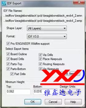 圖 6：可以在 PCB 設(shè)計工具（此示例為 PADS）中設(shè)置參數(shù)